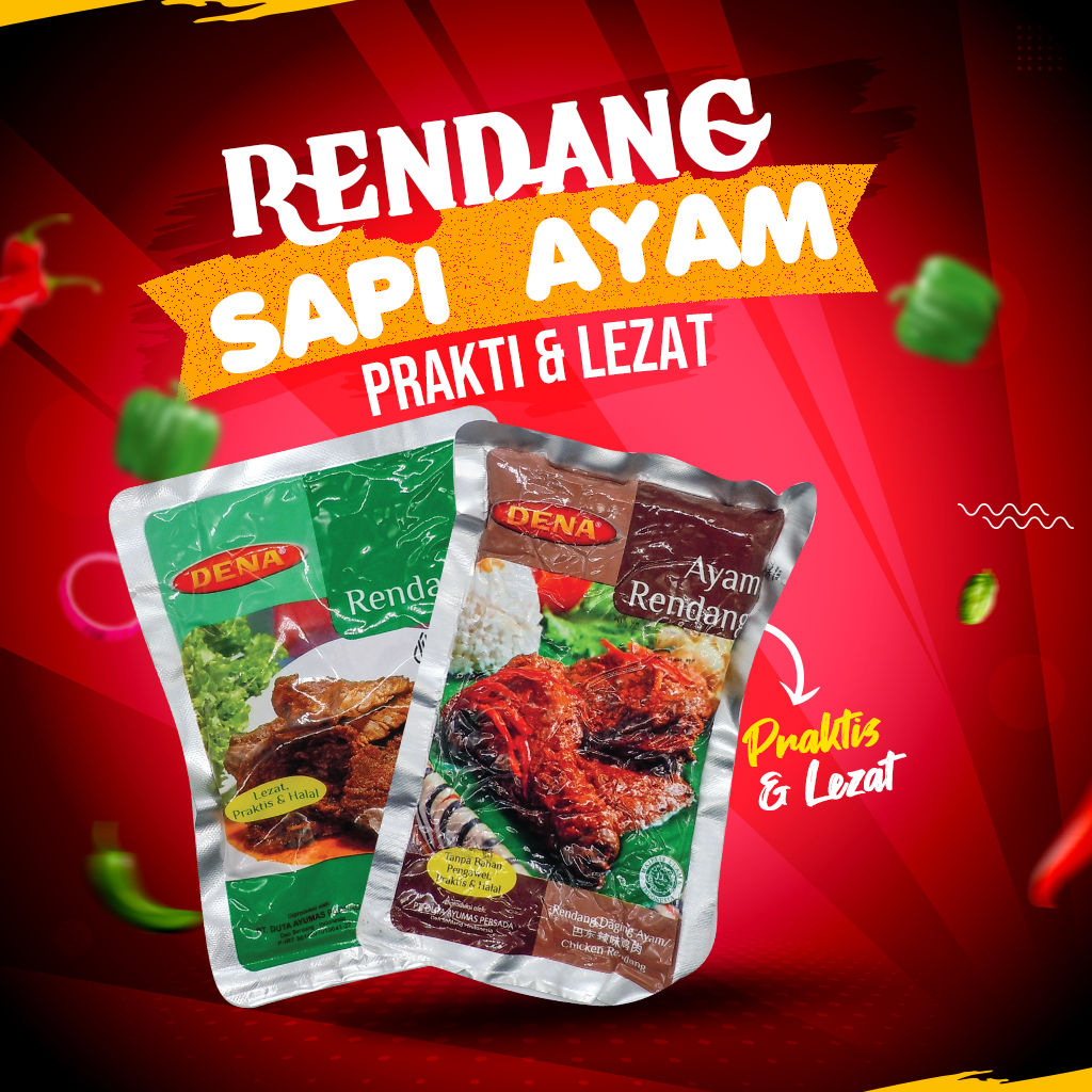 

Paket Komplit Duet Mesra Isi 2 pack kecil (Rendang Sapi & Rendang Ayam