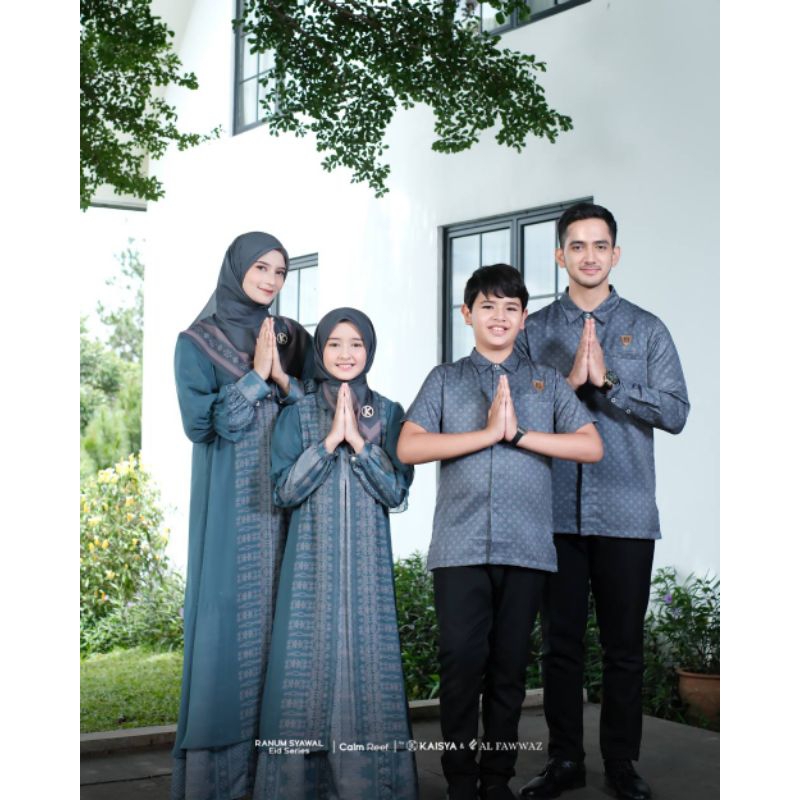 KAISYA - RANUM SYAWAL SARIMBIT IN CALM REEF | SARIMBIT KELUARGA | COUPLE KELUARGA | BAJU LEBARAN