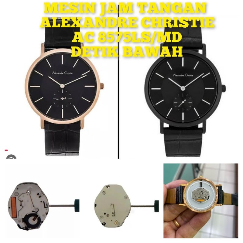 Mesin jam tangan Alexandre Christie AC 8575 LS/ MD All series Original