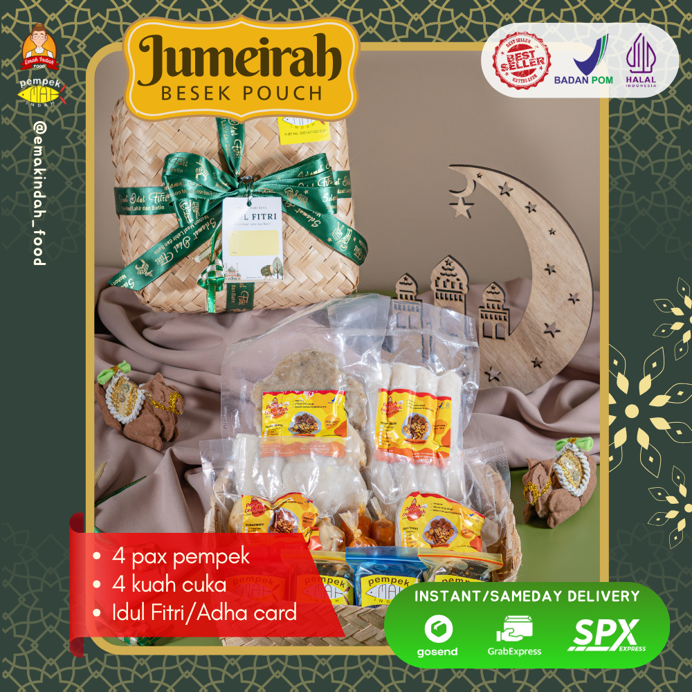 

HAMPERS LEBARAN/IDUL FITRI - HADIAH LEBARAN PEMPEK - PAKET JUMEIRAH