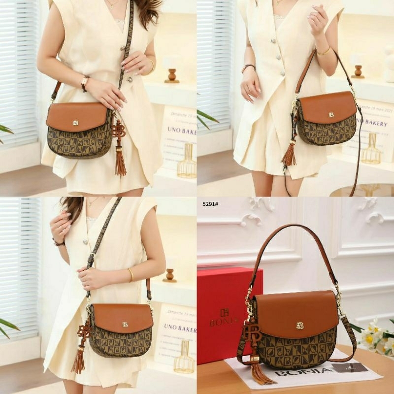 B-5291 NEW SELEMPANG TAS WANITA WITH BOX