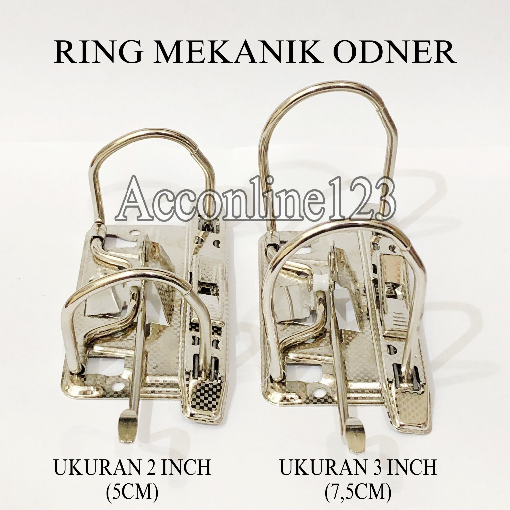 

Ring Mekanik Odner Ukuran 2 Inch (5cm) dan 3 Inch (7.5cm) Per Pcs