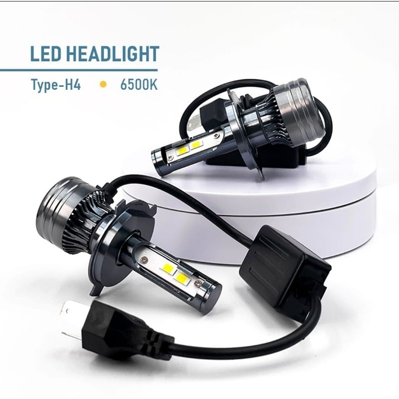 MAX VISION LED HEAD LAMP CSP CHIP 60WATTS 6500K - H4 / H11 / HB3 / HB4 TERSEDIA 1 WARNA DAN 2 WARNA 