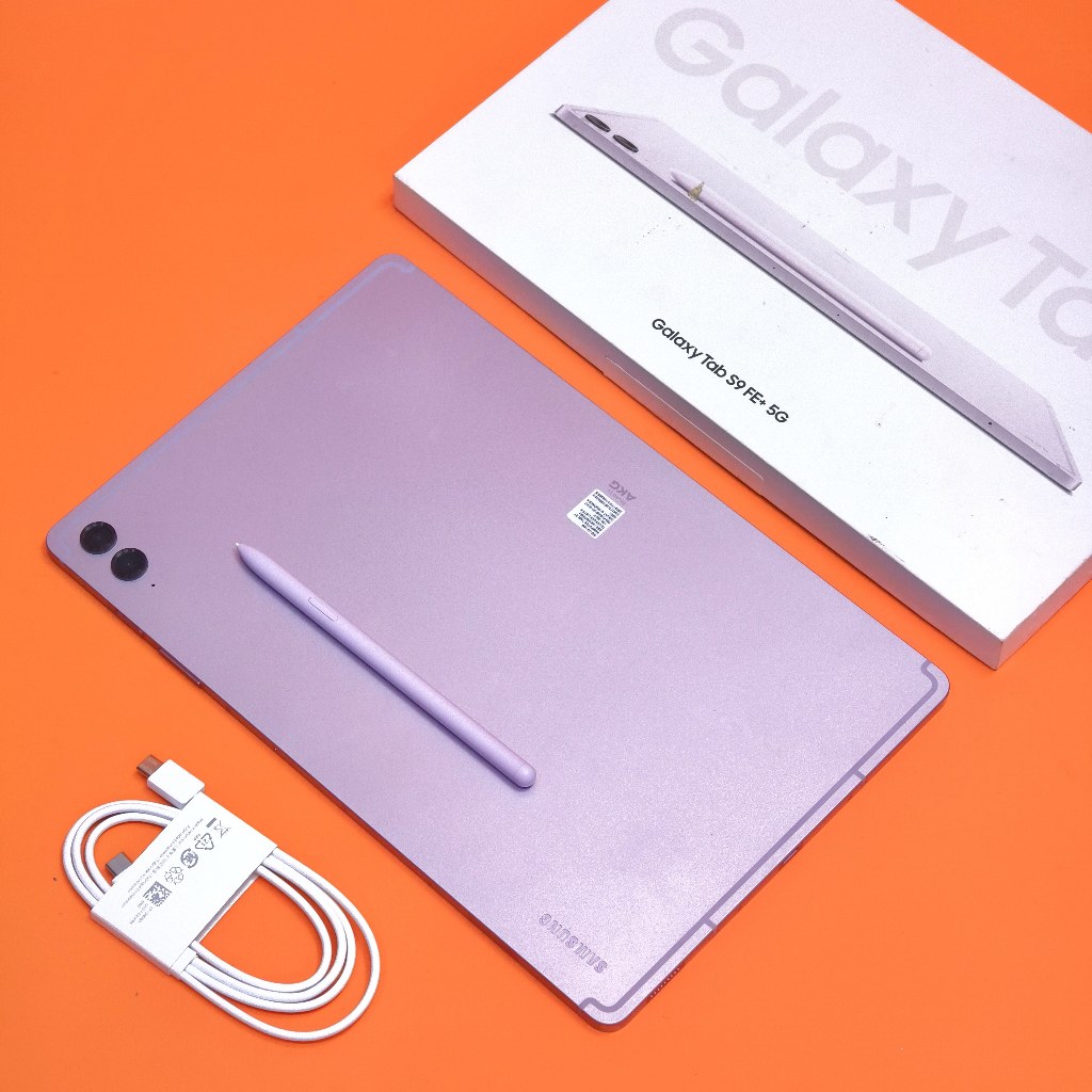 Samsung Tab S9 FE Plus 5G (S9 FE+) 12/256GB Like New Garansi Resmi SEIN