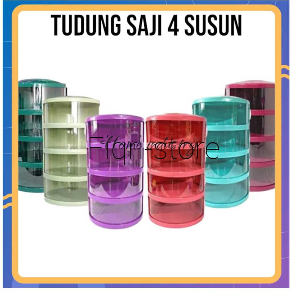 Tudung Saji Susun 4/Penutup makanan estetik