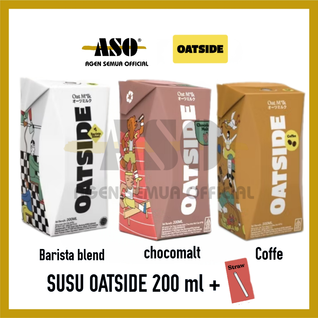 

Oatside oat milk susu oat 200ml all variant PROMO !!!