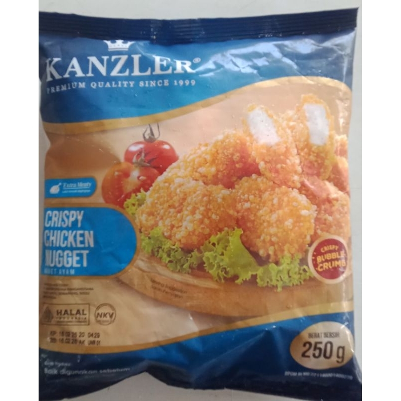 

kanzler crispy chicken nuget 250gr