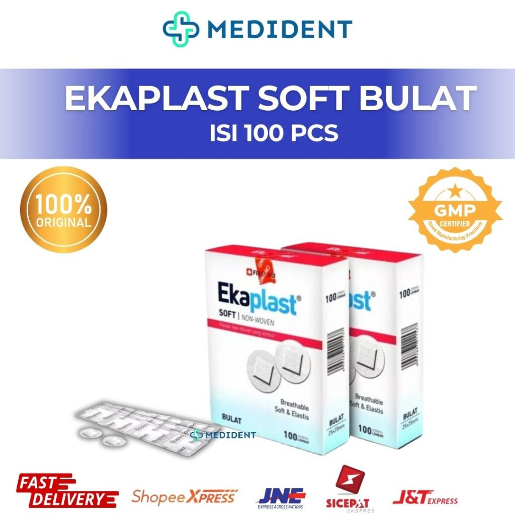 Ekaplast SOFT BULAT / Plester Non Woven / Handsaplat / Ekaplast Bulat