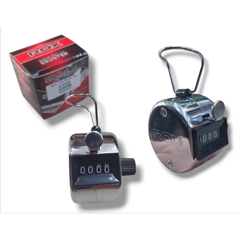 Hand Tally Counter 4 Digit / Alat Hitung Cepat Manual / Tasbih Counter