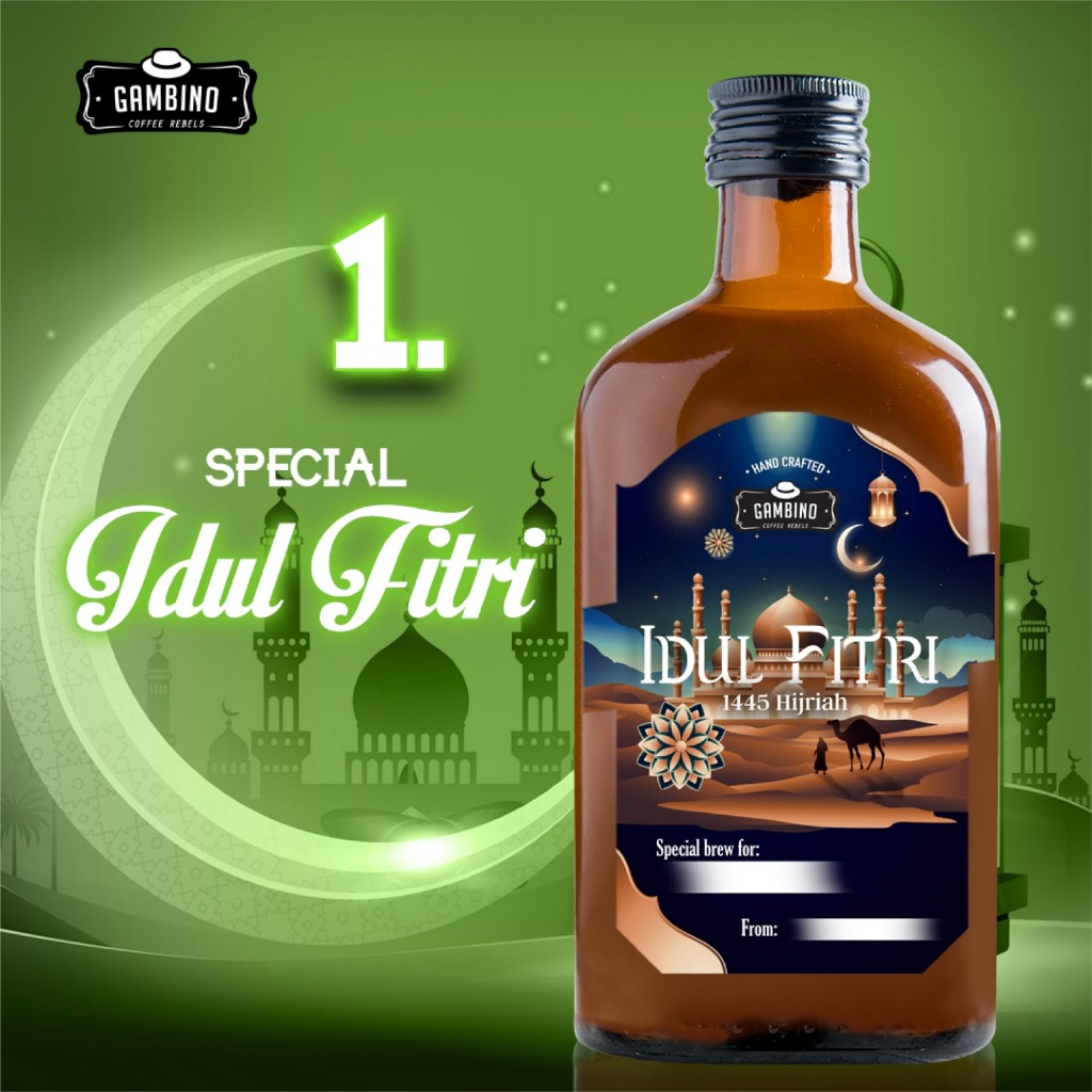 

GAMBINO COFFFEE TEA LATTE EDISI IDUL FITRI