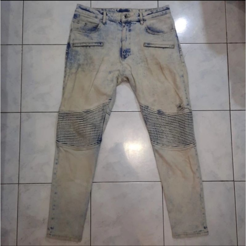 Zara Biker Jeans Size 32