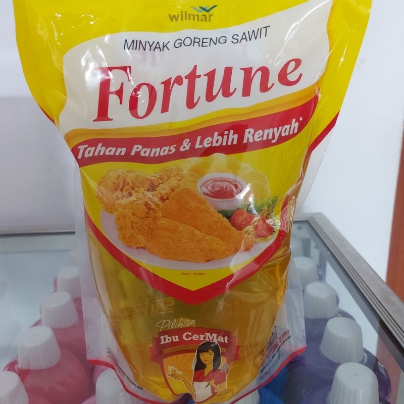 

Minyak Goreng Kelapa Sawit Fortune Refill Pouch 2 Liter