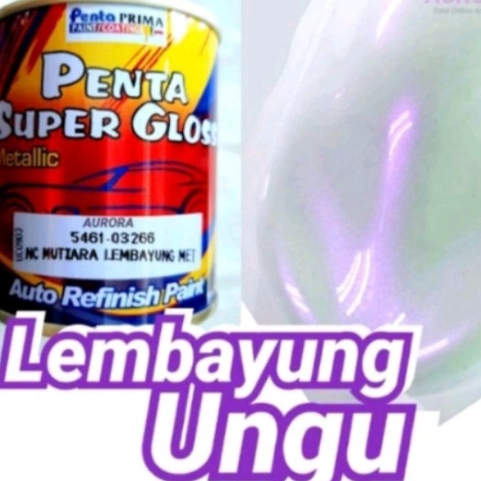 Spesial Cat Lembayung Ungu Penta Gloss 54613266 Pearl Violet