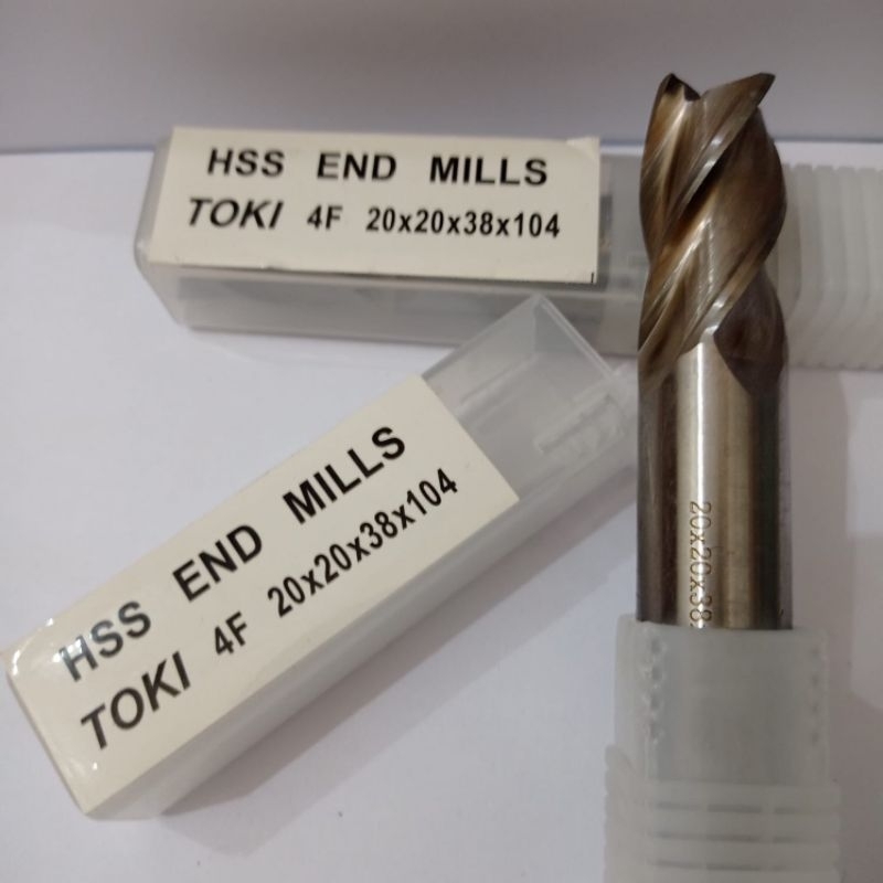 Endmill hss 20 mm toki