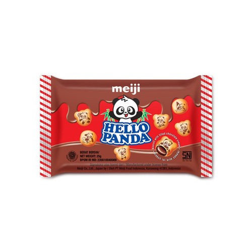 

Meiji Hello Panda 25 gr. - Biskuit Renyah dengan Isian Krim