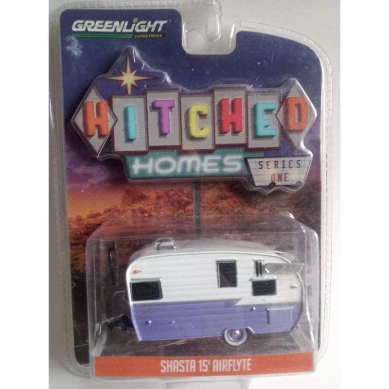 GREENLIGHT HITCHED HOMES SHASTA 15 AIRFLYTE TRAILER GANDENGAN