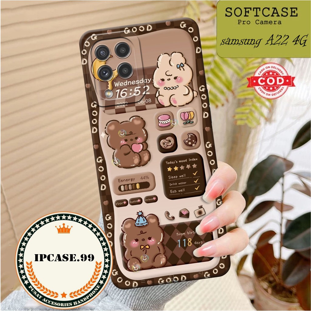 Case HP Samsung A22 4G - Casing Samsung M12 - Samsung A12 - Casing Hp - Softcase Hp - Softcase - Cas