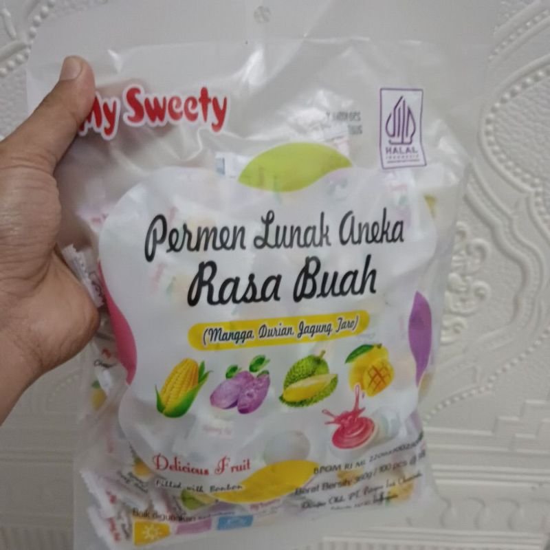 

my sweety permen lunak rasa buah