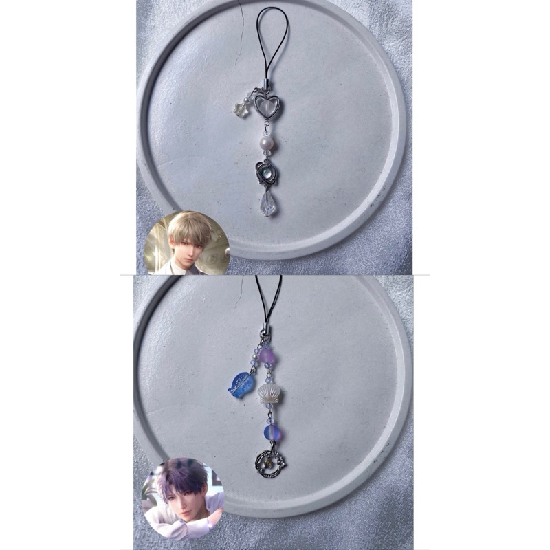 Rafayel Xavier Phone Charm // RAFAYEL XAVIER Love and Deepspace inspired Jewelry