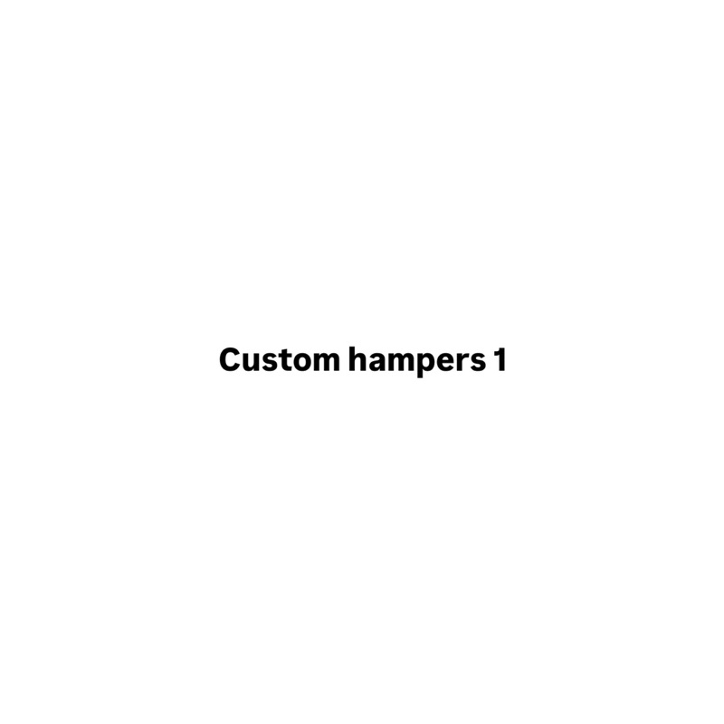 

Custom hampers