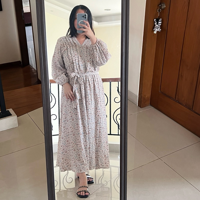 [TAPA] SABRINA DRESS - Baju Dress Wanita Hijab Friendly