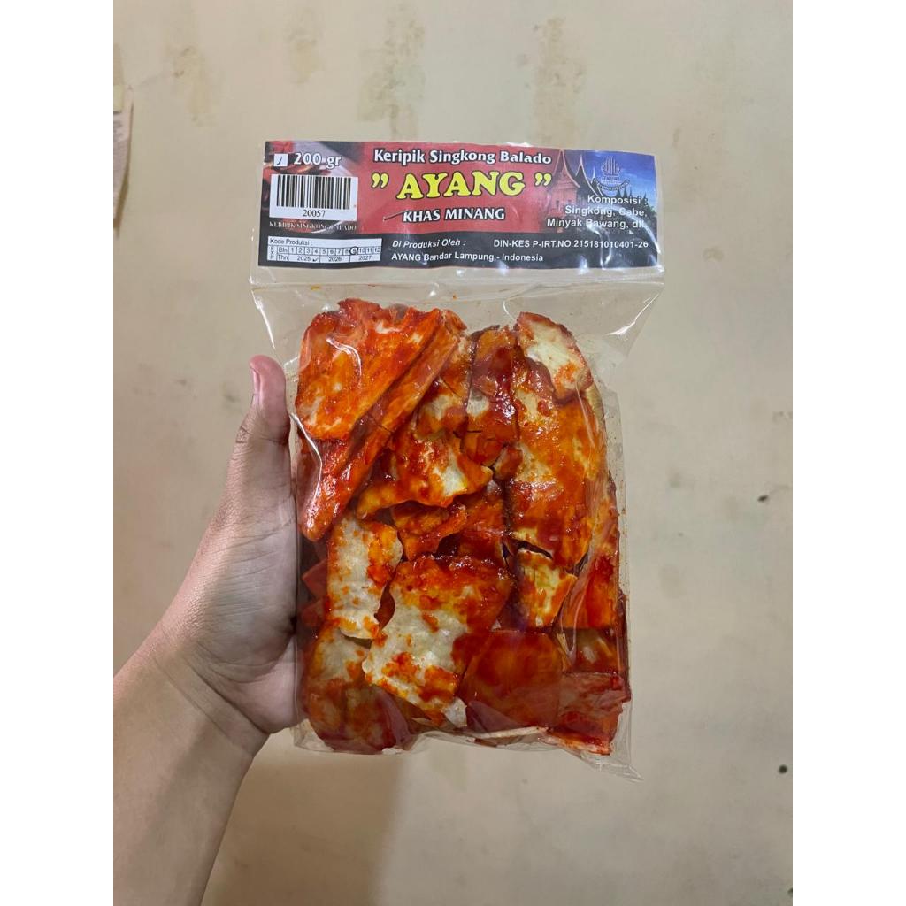 

[ RYUUSNACK ] Keripik Balado AYANG