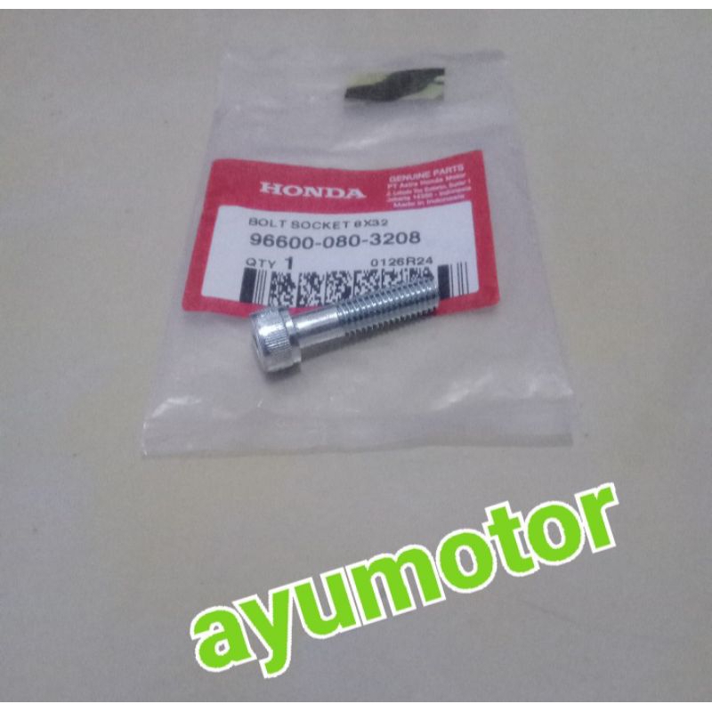 bolt socket 8x32 baut raiser atas dudukan stang atas cb 150r k15G cb 150r k15M cbr 150r k45A beat st