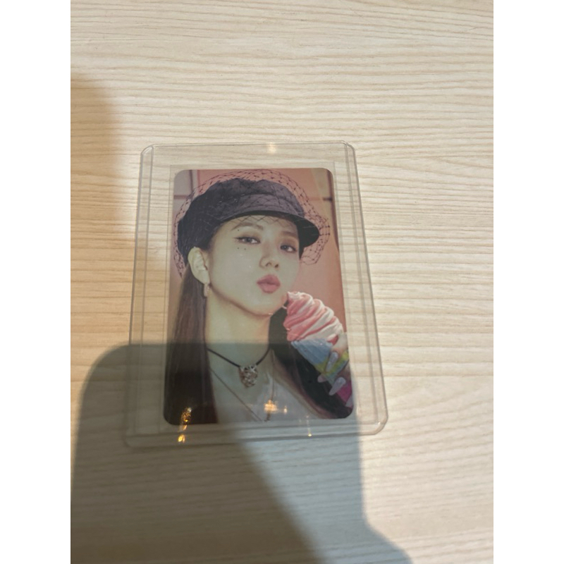 photocard jisoo ice cream photobook 4+1