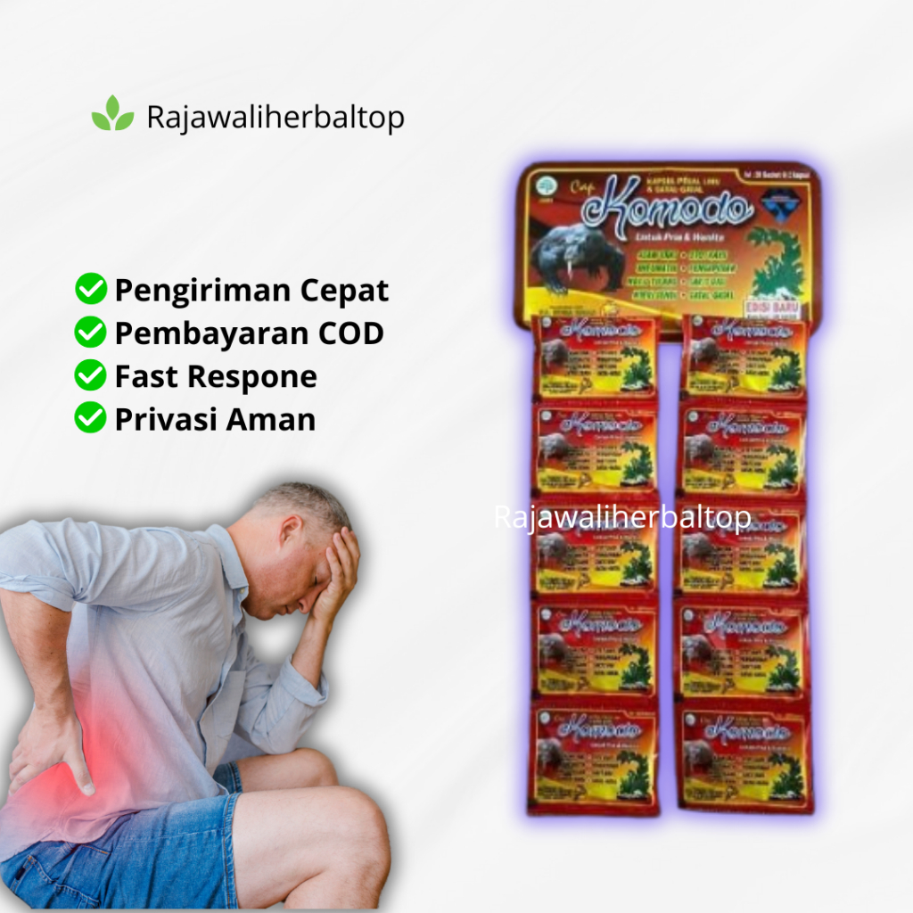 

Komodo Original Kapsul Asam Urat