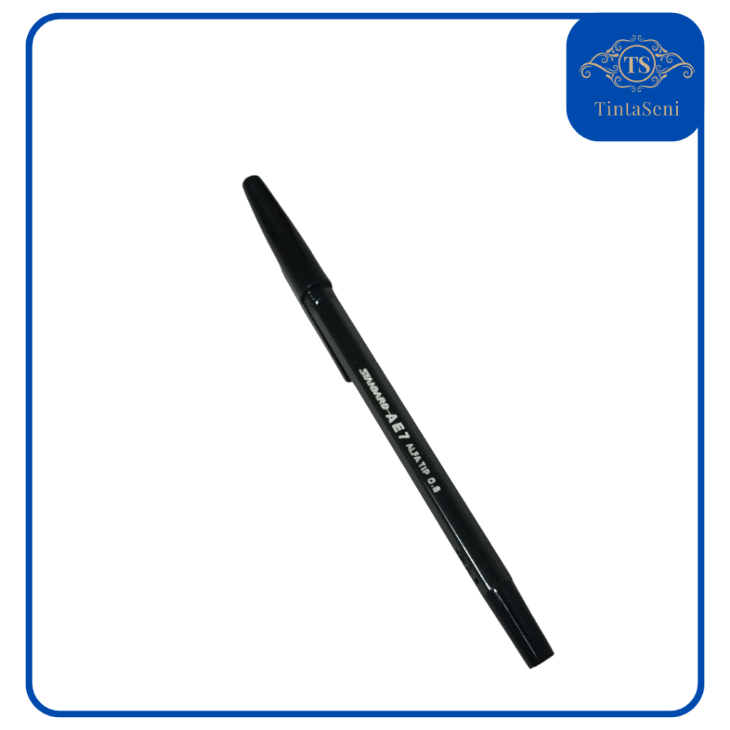 

Pulpen Standard AE7 Satuan Murah Meriah Bolpen Standard AE7 Hitam