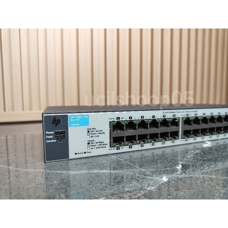 Switch Hub Manageable Hp 1810-24G J9803A