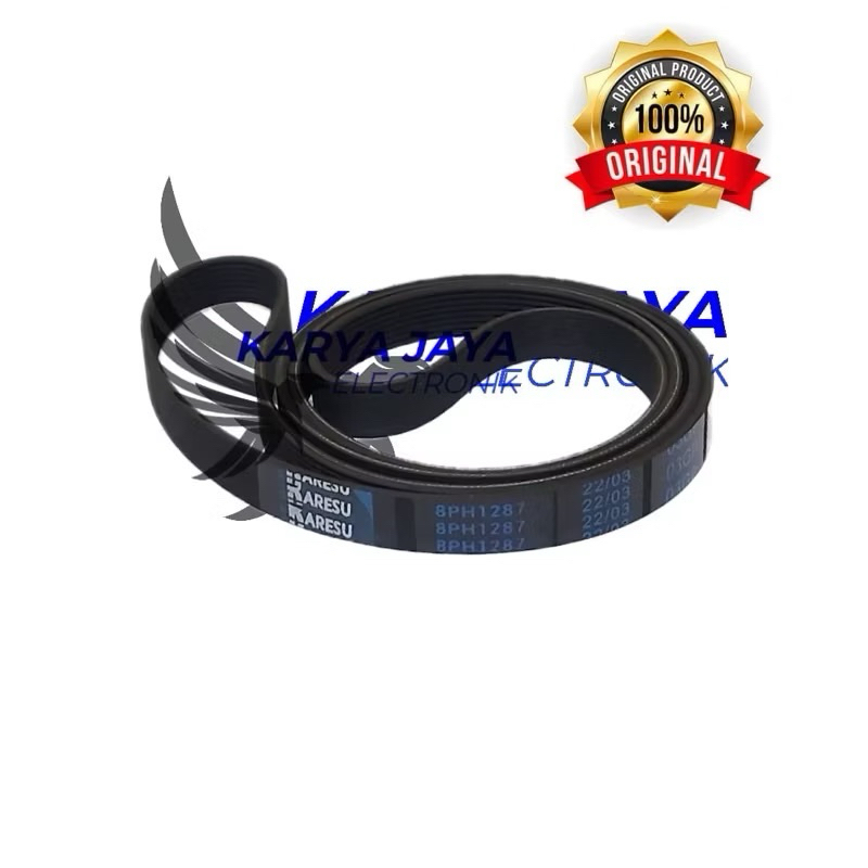 Van belt Panbel Karet Fan Belt 8PH1287 Mesin Cuci Electrolux Front Loading