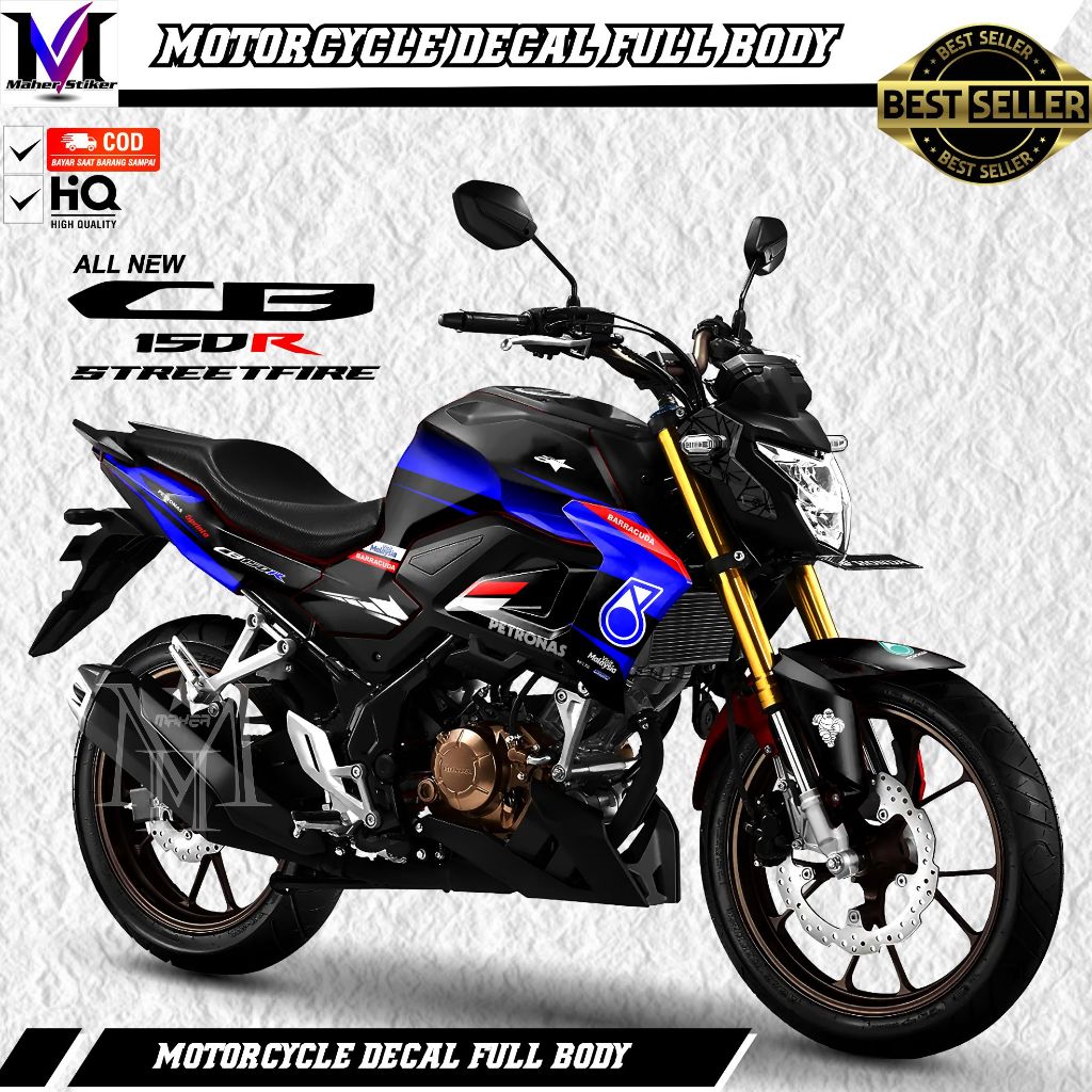 Decal Full Body CB 150R 2021 Stiker CB NEW 2021 Variasi Petronas