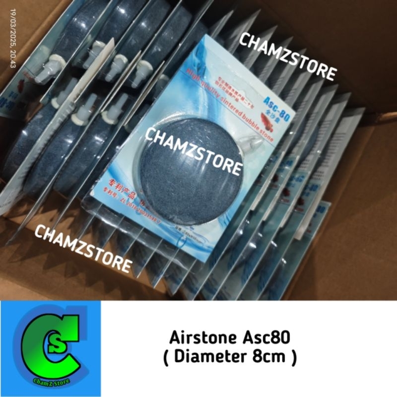 Batu aerator airstone asc80 / airstone batu aerator 8cm / airstone / batu aerator