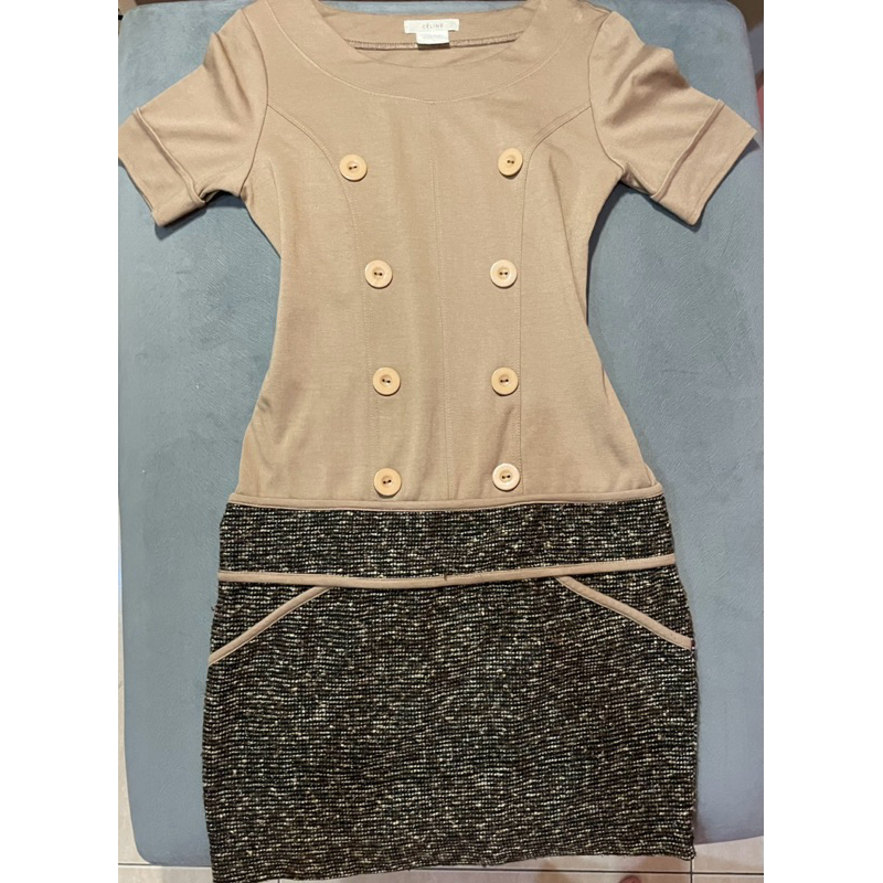 Dress Coklat Celine