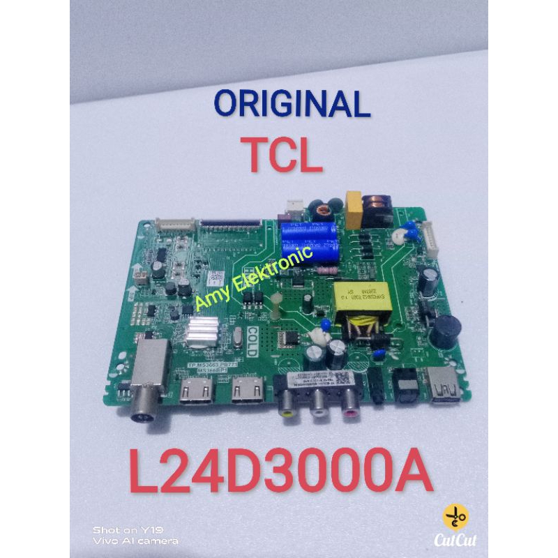 MB Mainboard Motherboard Mobo Modul Mb Mesin Tv TCL Tcl L24D3000A 24d3000a l24d3000a 24D3000A