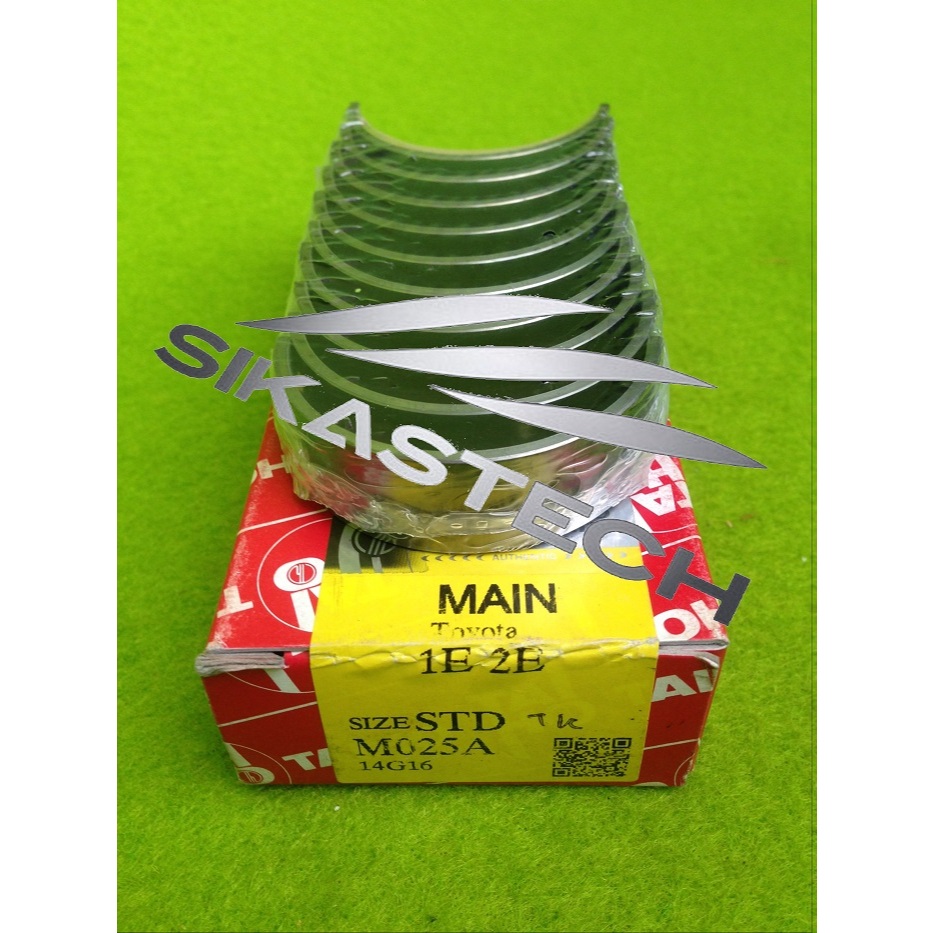 11701-10010 SET CRANKSHAFT MAIN BEARING / METAL DUDUK LENGKAP SIZE STD 0.25 0.50 0.75 1.00 TOYOTA 1E
