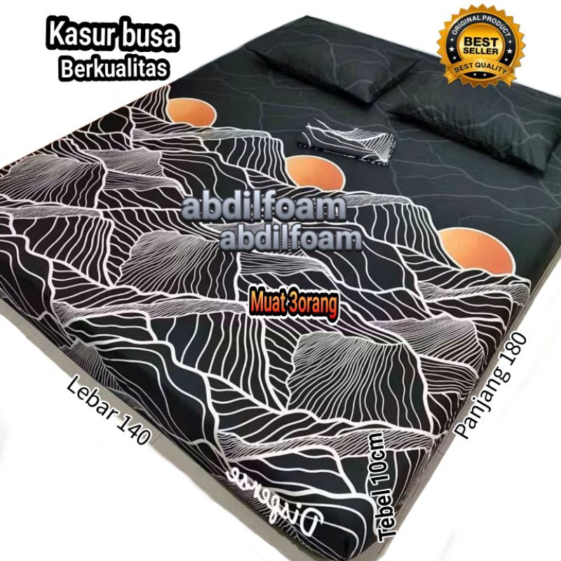 kasur busa anti kempes.muat 3 orang.ukuran 180x140x10.nyaman buat tidur