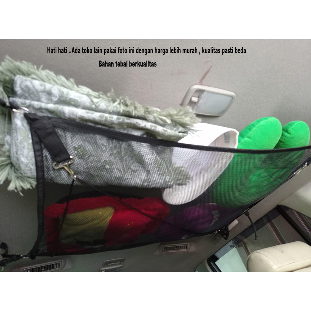Cargo Nett Mobil atas mobil  Jaring Bagasi  atas Mobil Cargo Jaring plafon Mobil Bagasi Tambahan