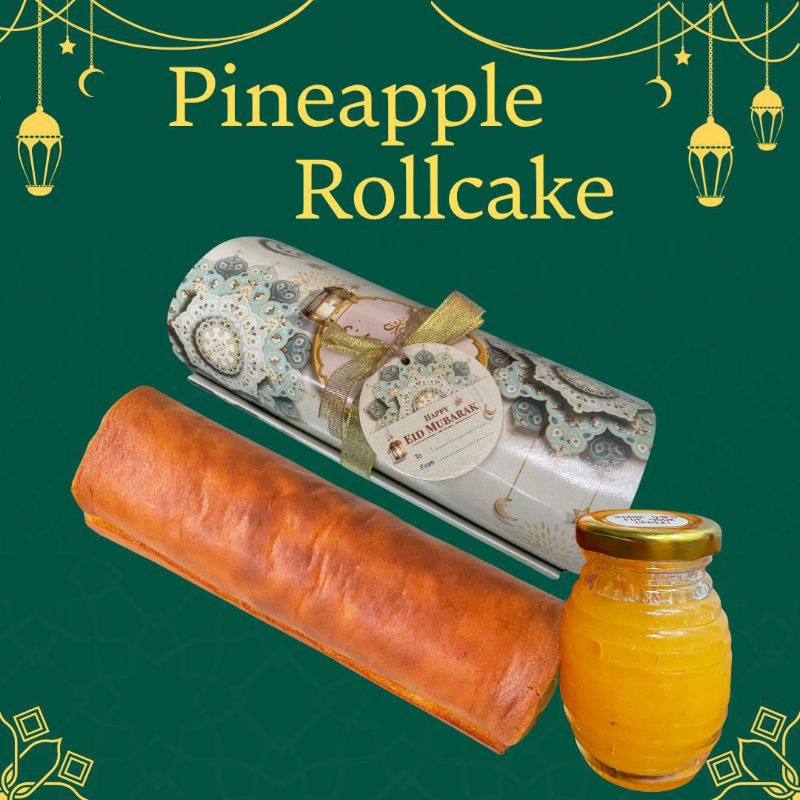 

Bolu Gulung Nanas Pineapple Rollcake selai nanas homemade