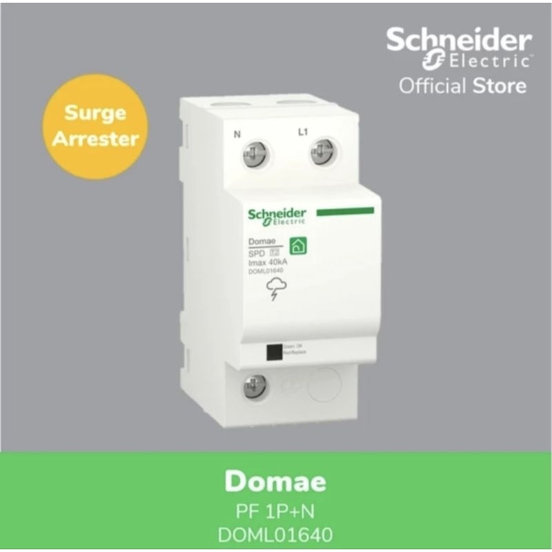 Surge Arrester Domae PF 1P+N DOML01640 Schneider