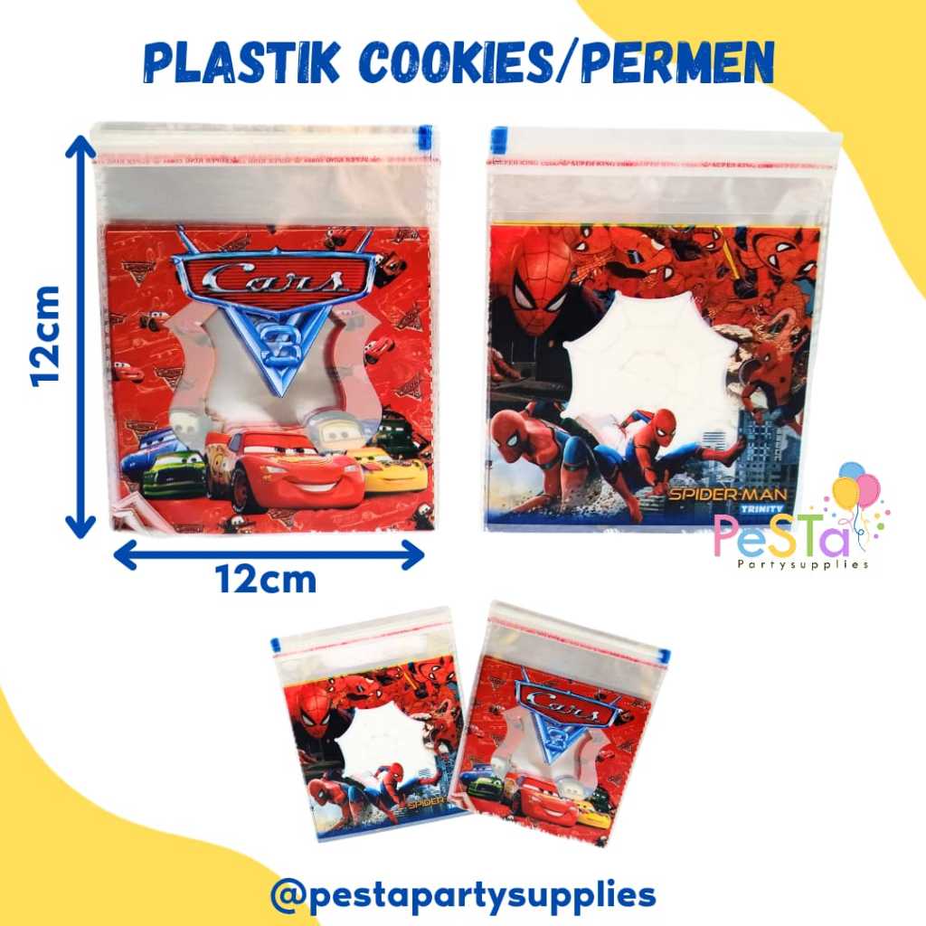 

Plastik cookies/Permen/Plastik karakter/Plastik Permen Ulang Tahun/Plastik Kemasan_PeSTaPartysupplies