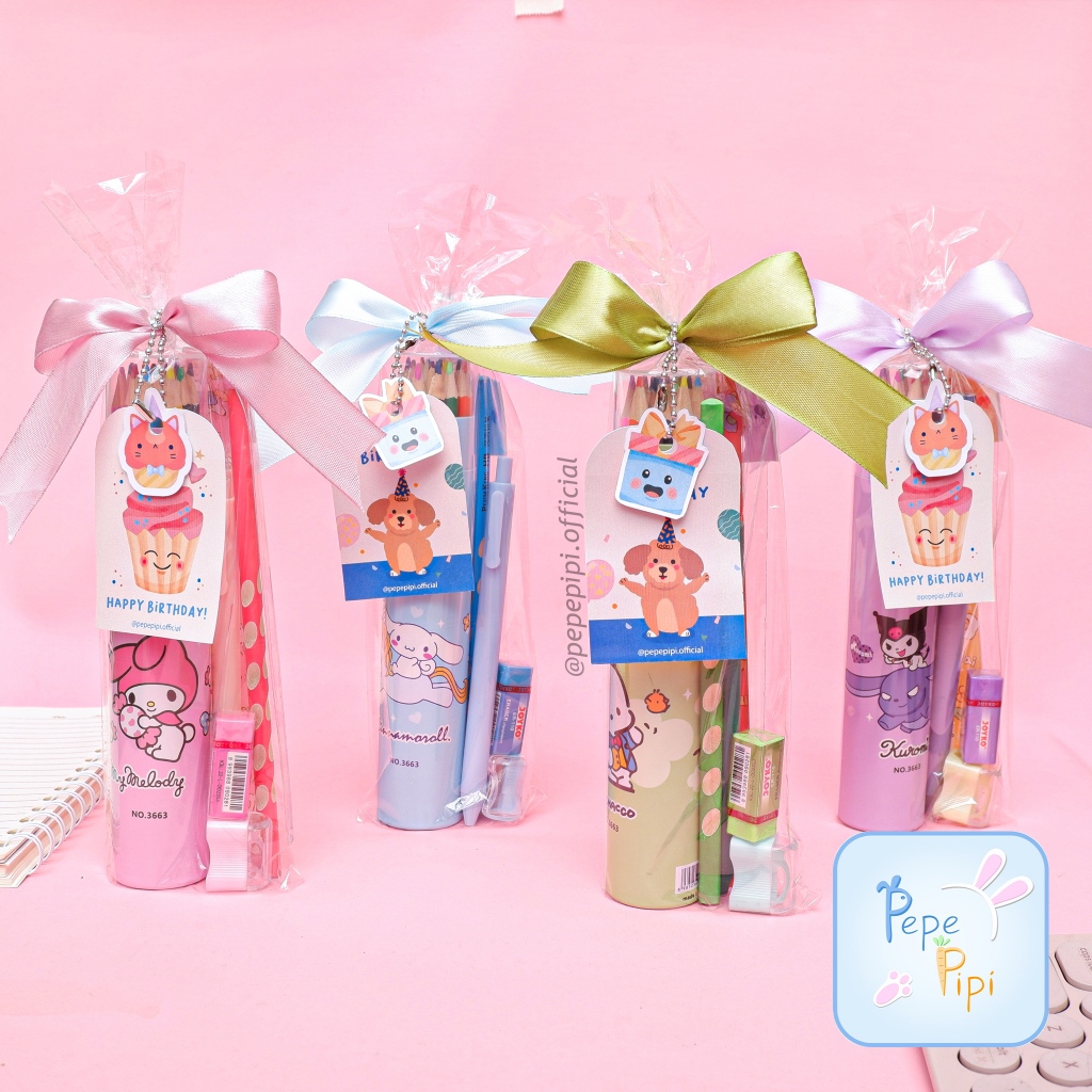 

Paket Ulang Tahun Anak Hampers Kids Parcel Alat tulis Kado Gift Bingkisan Birthday Lucu Parsel