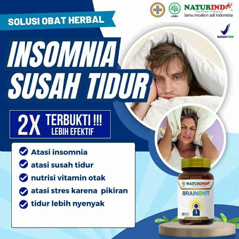 OBAT INSOMNIA SUSAH TIDUR