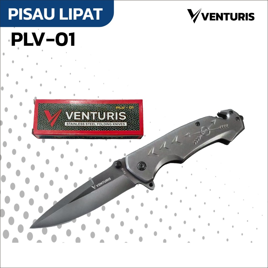 NEW Pisau Lipat FA Venturis Browning 18 Outdoor Survival CS GO Pointed Head Stainless Stell Pisau