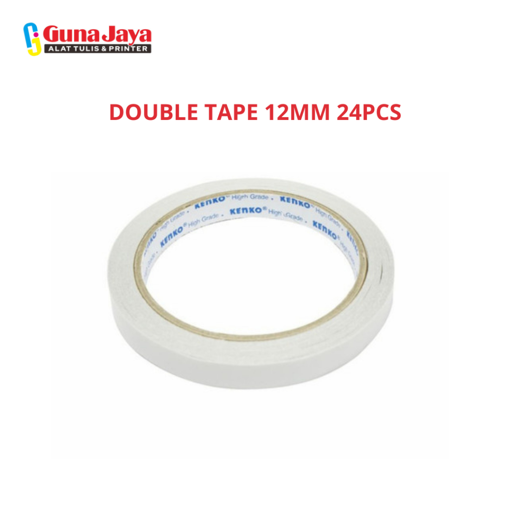 

DOUBLE TAPE 12MM ISI 24PCS