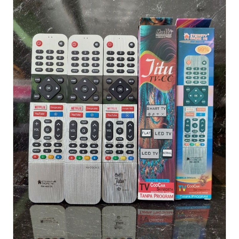 REMOT ANDROID SMART TV Daftar Kompatibel: Coocaa Android Smart TV 43S6G 50S6G 65S6G 32S7G 40S7G COOC