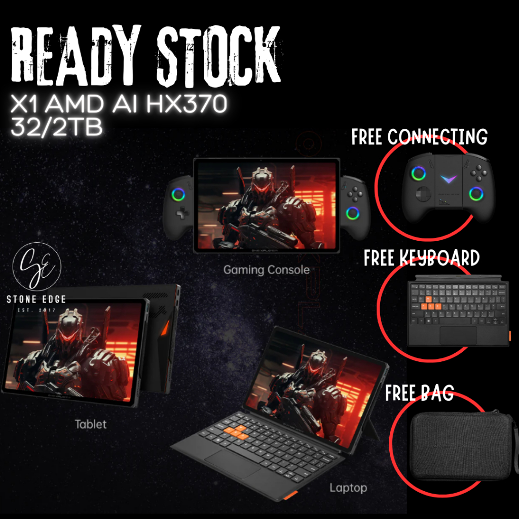 OneXPlayer X1 Pro OXP X1 PRO Ryzen AI HX 370 X1 10.95inch 2025 Laptop PC Handheld Gaming 3in1 10.95 