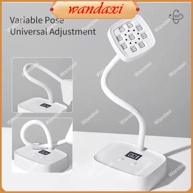 ANNIES UV NAIL LAMP PORTABLE-CORDLESS NAIL UV LAMP-UV LAMP KUKU-NAIL ART UV LAMP PORTABLE MDY