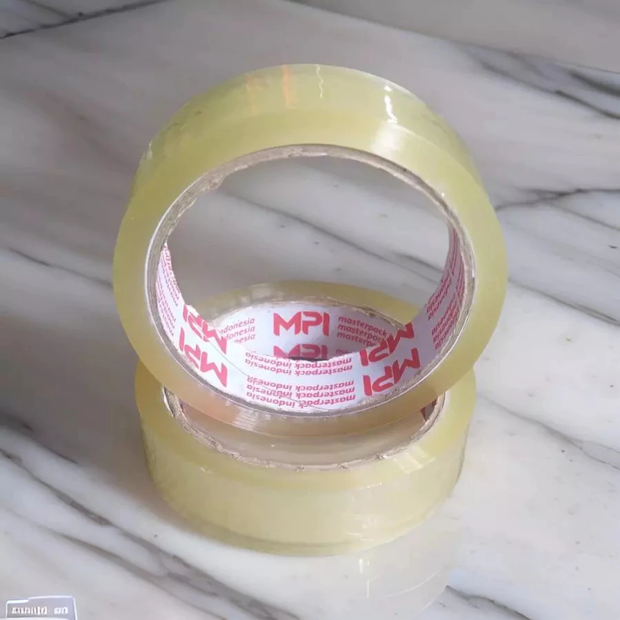 

Isolasi Lakban Ukuran Lebar 24 mm x Panjang 72 Meter YK Merek MPI Kualitas Bagus Tidak Mudah Putus